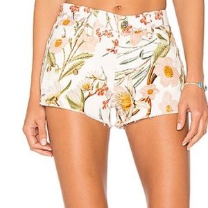 BNWT 7FAM Cut-offs in Tropical Print 2